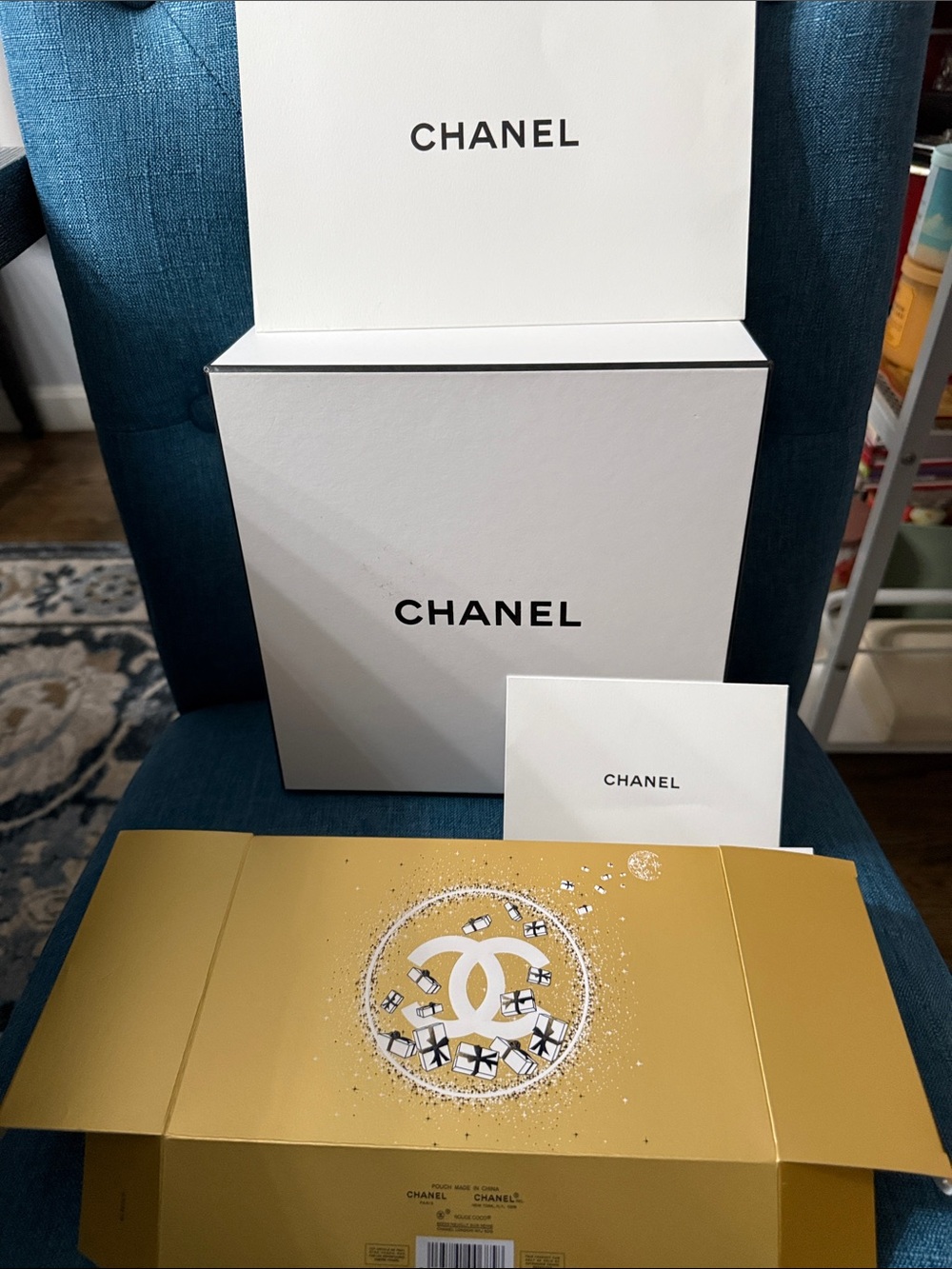 CHANEL **Empty Boxes -See Photos